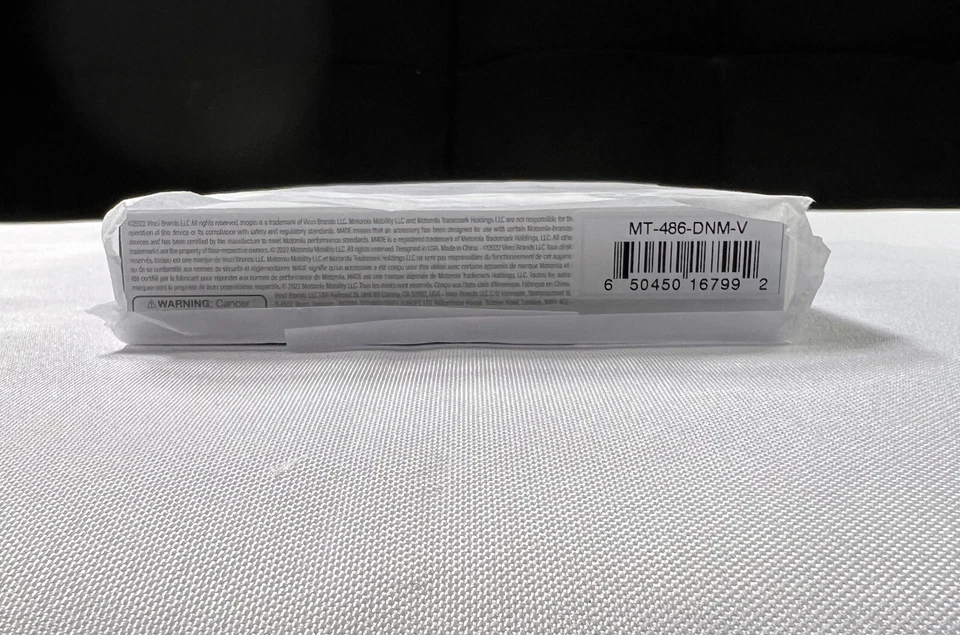 Totalmente Nuevo En Caja - Funda Serie Incipio Duo para Motorola Edge (2022) - Denim Oscuro Foto 3 de 4