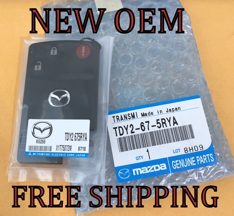 NEW OEM MAZDA CX-7 CX-9 SPEED 6 SMART CARD KEYLESS REMOTE FOB