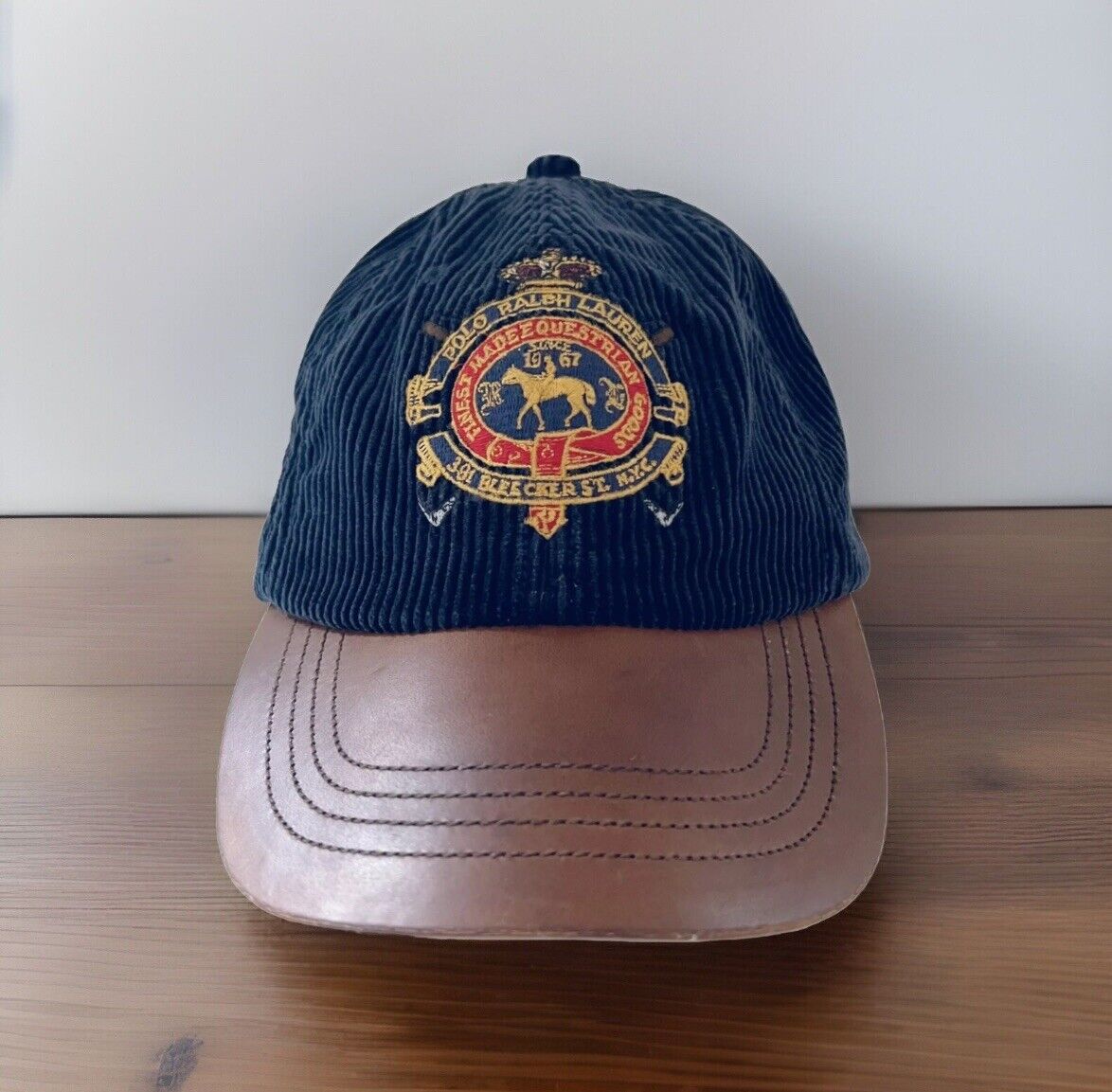 NWOT~Vintage POLO Ralph Lauren Men Hat Cap Equestrian NWOT~Vintage POLO Ralph Lauren Men Hat Cap Equestrian