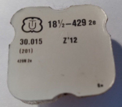WRIST WATCH UNITAS UT  CENTER WHEEL CAL. 429  NOS b14#11