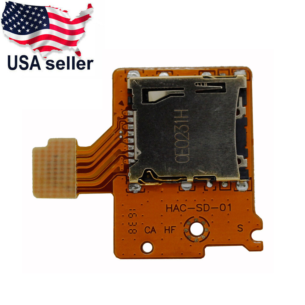 Micro SD TF Card Reader Slot Flex HAC-SD-01 HAC-001 For Nintendo