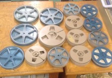 Misc Lot of 15 Vtg 8mm Metal And Plastic Film Canisters Dual Super 8