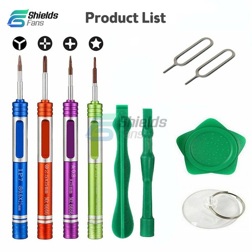 10 in 1 Opening Tools Kit Metal Screwdriver Repair Tools Set for iPhone ...