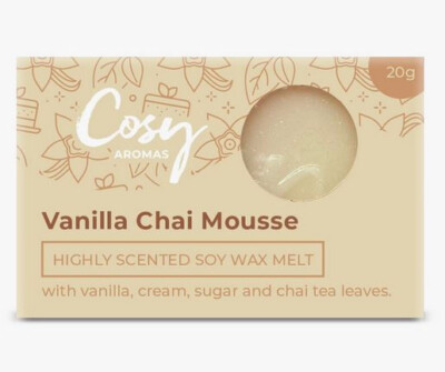 Vanilla Chai Mousse - Wax Melt - 20g - Duftwachs- Cosy Aromas