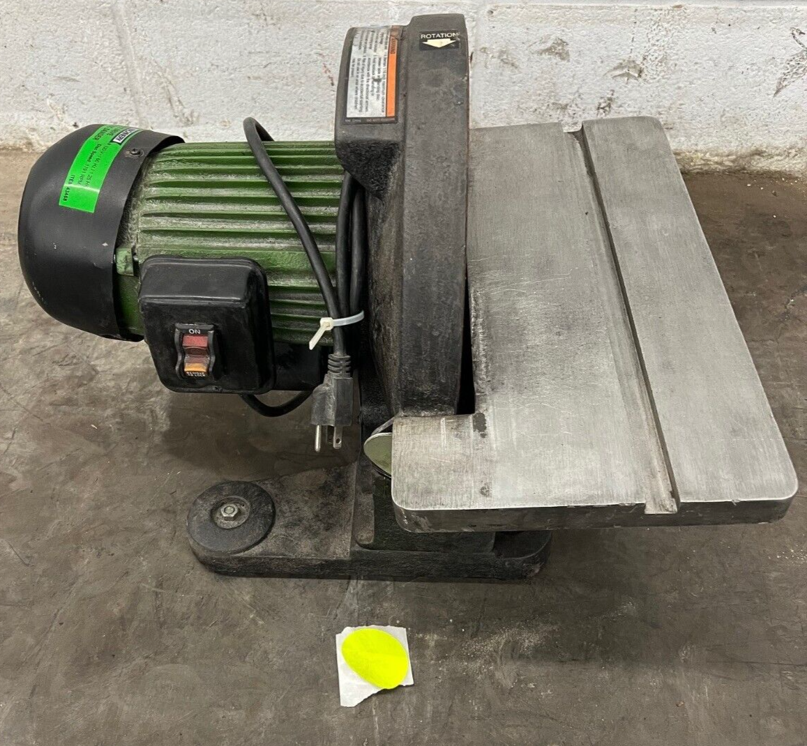 CENTRAL MACHINERY 43468 BENCH TOP DISC SANDER | eBay