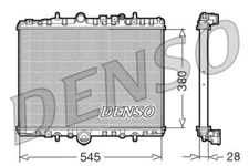 DENSO DRM07056 Radiator, Engine Cooling for Citroen, Peugeot