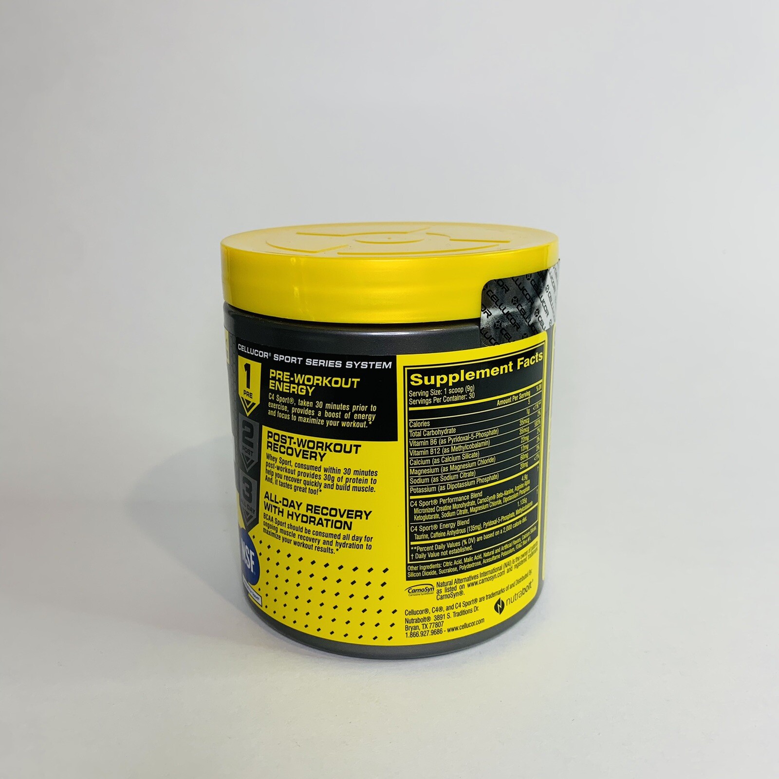 Cellucor C4 Sport Pre Workout Powder Blue Raspberry EXP 02/24
