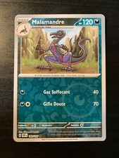 Carte Pokémon REVERSE Malamandre 140/197 OBF Flammes Obsidiennes FR NEUF