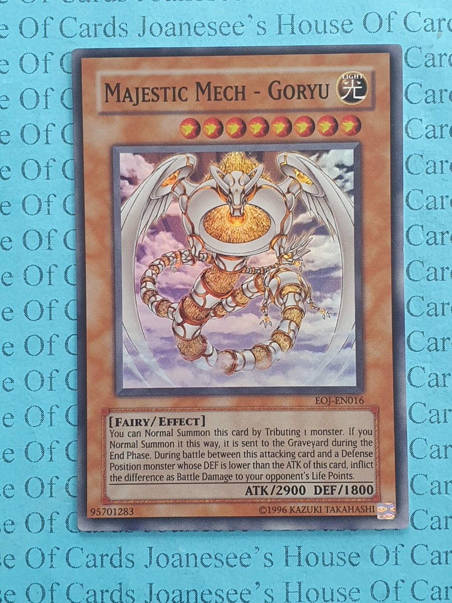 Yu-Gi-Oh! Majestic Mech - Goryu (EOJ-EN016) Super Rare - Unlimited Edition - View #10