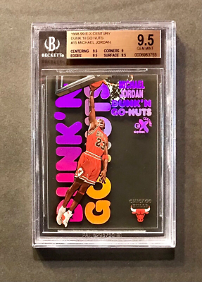 1998-99 Fleer E-X Century (Dunk 