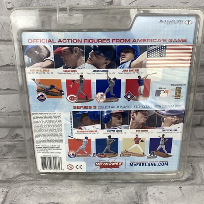 McFarlane Sportspicks 2002 Series 3 Roberto Alomar NY Mets for