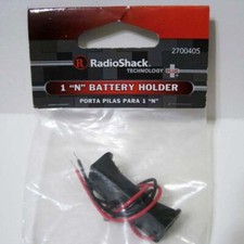 Radio Shack 1 "N" Size Battery Holder 2700405 - New NOS