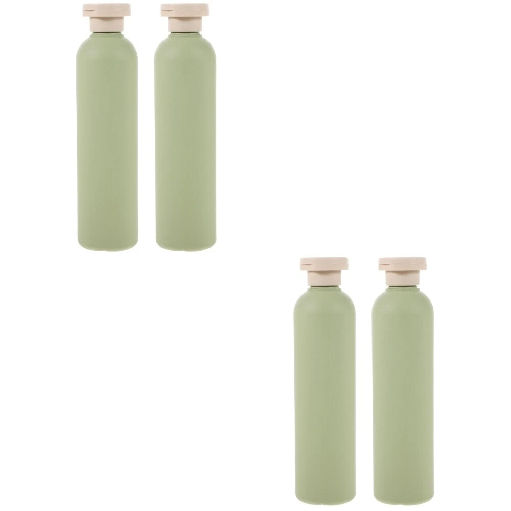 4 Pcs Shower Gel Bottle Empty Travel Size Small Containers Plush Liquid Shampoo