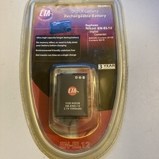 CTA Digital EN-EL12 Rechargable Lithium-Ion Replacement Battery for Nikon Camera