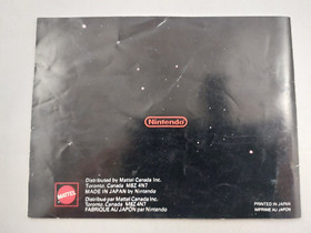 Hogan's Alley (Nintendo NES) Instruction Manual ONLY