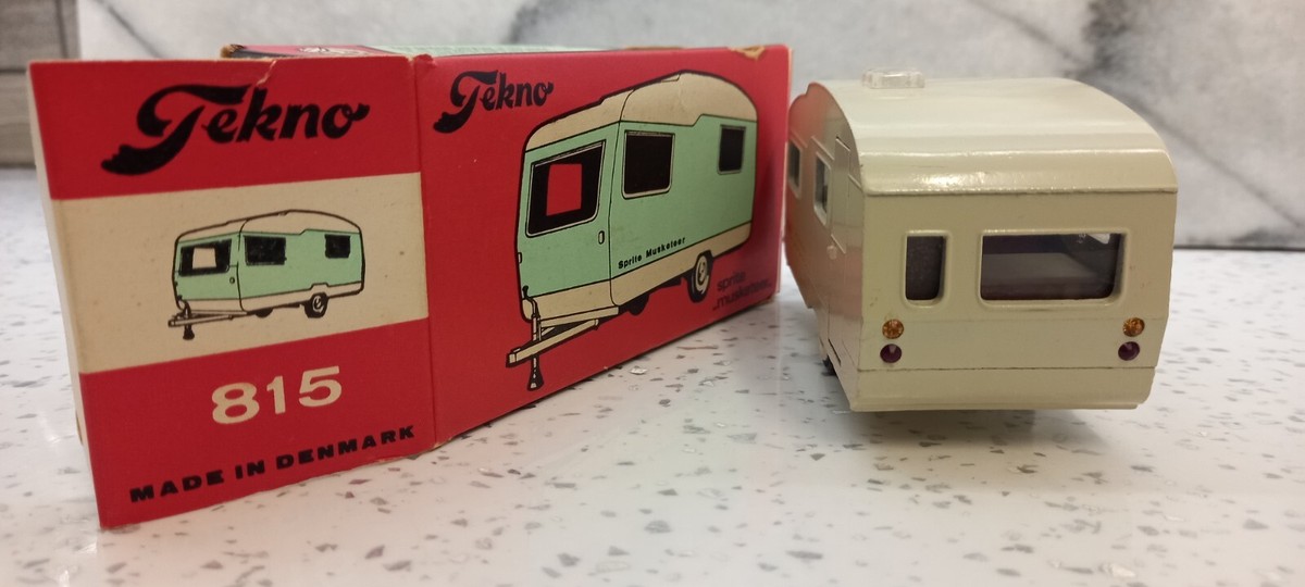 Tekno SPRITE MUSKETEER CARAVAN 815 in original box | eBay