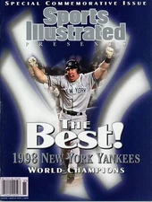 1998 New York Yankees Sports Illustrated Commemorative Issue NO LABEL 182360