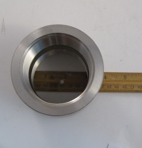 ISE 2-1/2" 316 Stainless Steel Coupling (FNPT) 2-1/2" x 2-1/2" - SA182F316/316L - Picture 4 of 8