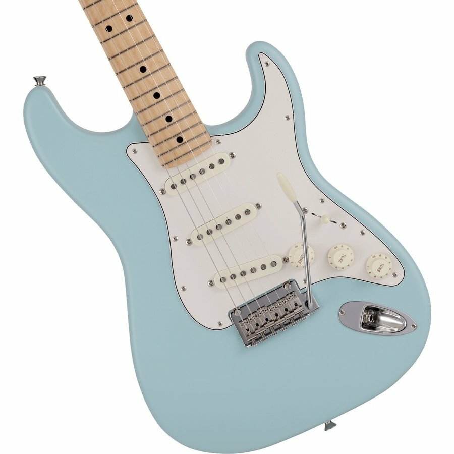 Fender 5681100304 6 String Solid Electric Guitar - Blue for