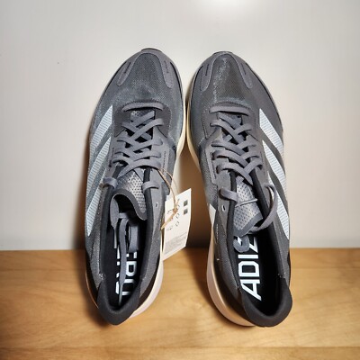 Men Sz 12 - Adidas Adizero Boston 11 M Grey running shoes  display picture 3