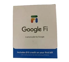 NEW SEALED Google Fi SIM Card Kit Phone Plan