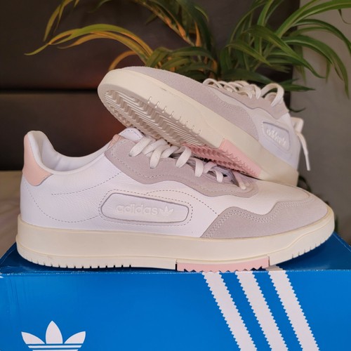 Adidas Supercourt Premium W white pink 
