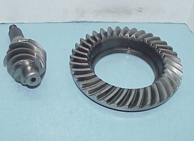 Motive 9'' Ford 6.00 Polished & CNC Lightened Back Cut Ring & Pinion NASCAR U10