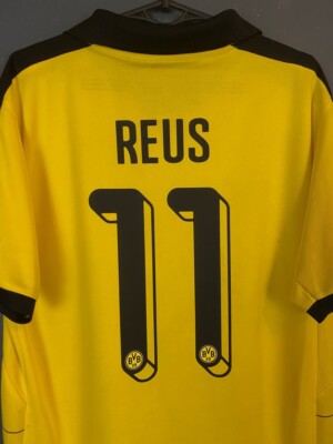 REUS #11 MEN BVB BORUSSIA DORTMUND 2015/2016 SOCCER FOOTBALL SHIRT