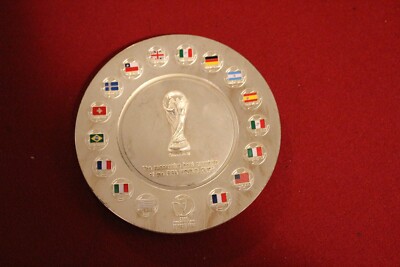 食器 2002 FIFA World Cup Memorial Plate RARE 2002 Korea Japan FIFA World Cup commemoration Plate Dish
