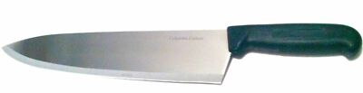 12'' Chef Knife - Columbia Cutlery - Black Handle - Commercial Kitchen Heavy Duty