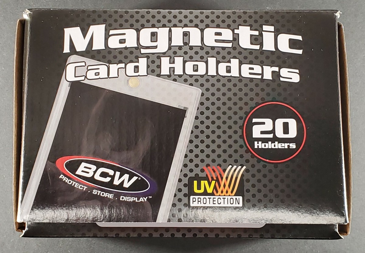 BCW PRO-Mold Magnetic Card Holder (20 Pt) – Magnetische Kartenhülle Für Sammelkarten, 2-teilig