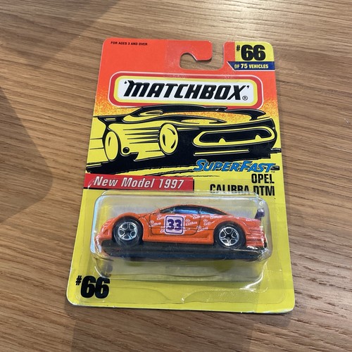 MATCHBOX New Models 1997, #66 OPEL CALIBRA DTM - Picture 4 of 4