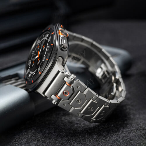 For Samsung Galaxy Watch Ultra 47mm 2024 Strap Stainless Steel Metal Watch Band - Picture 9 of 84