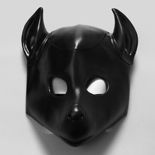 Unisex Women Men Animal Head Mask Trendy Cosplay Props Role Play Dog Costume