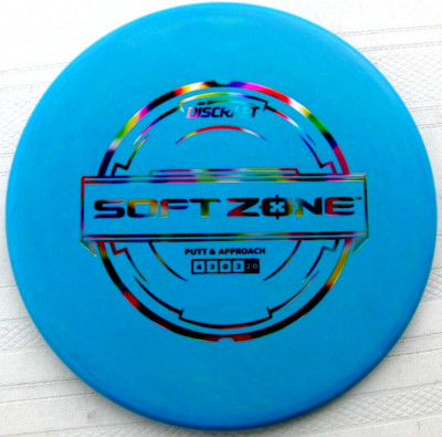 New Discraft Putter Line SOFT Zone Putter - Blue Max Weight, Super Flat Top 176G