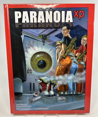 Paranoia XP RPG Rulebook 2005 Mongoose Publishing