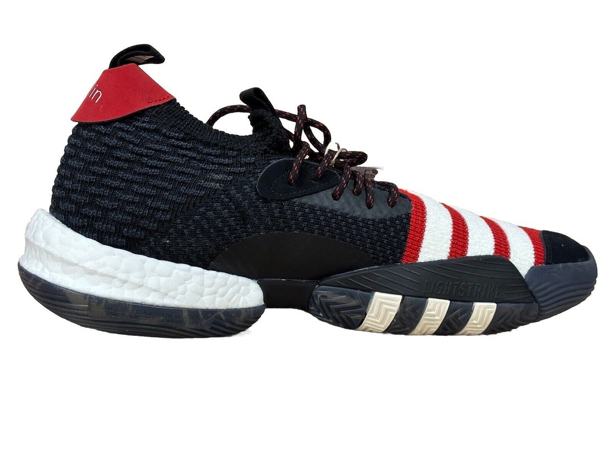 Adidas Trae Young 2 Mens 10.5 CNY Basketball Training Shoes Black