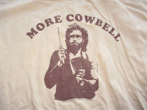 cowbell t shirt