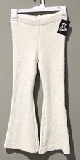 Art Class Light White Flare Leg Elastic Waist Cozy Pants -- Size Large 10/12