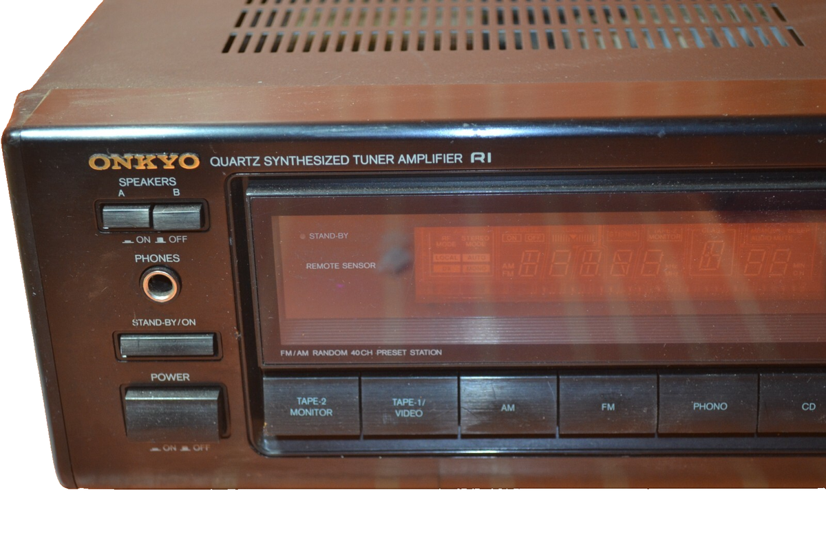 ONKYO NETWORK RECEVER コンポ Vintage Onkyo TX-910 Stereo Receiver-Quartz Synthesized