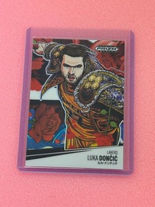 2024-25 Prizm Black Luka Doncic Manga SSP CASE HIT Los Angeles Lakers