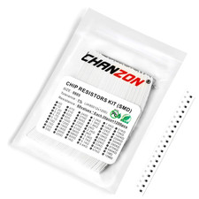 1200Pcs 0805 SMD Resistor Kit 0-10M  Ohm 60 Values Each Value 20Pcs 1/8W 0.12