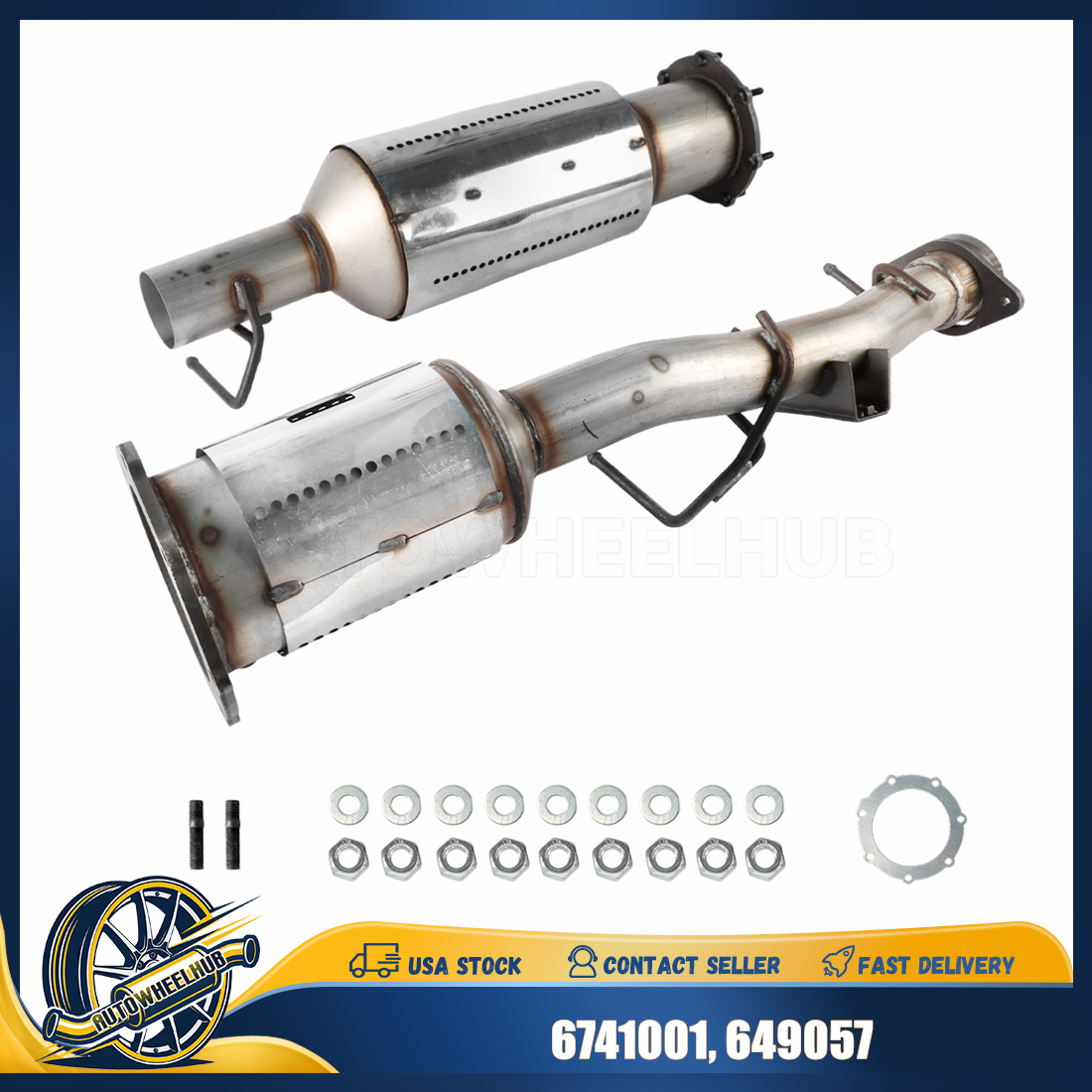 Catalytic Converter + DPF For 2008 - 2010 Ford F-350 Super Duty Diesel 6.4L