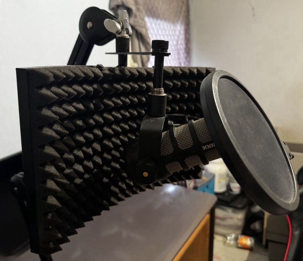 RØDE PodMic Kit Audio Anti-Vibration M-Audio AIR 192|6 contre les Plosives