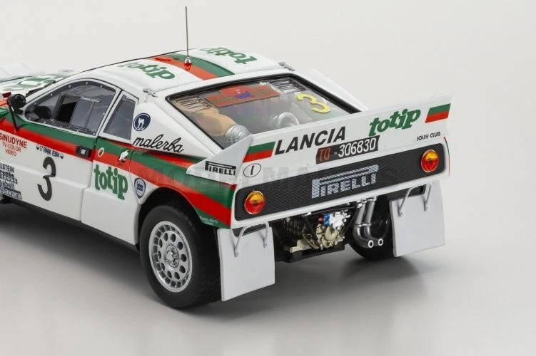 KYOSHO KY08306G LANCIA 037 TOTIP N 3 RALLY ISOLA D'ELBA 1985 D.CERRATO - G.CERRI - Immagine 3 di 4