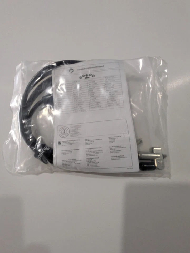 Kensington N17 Keyed Laptop Lock for Wedge Shaped Slots - security cable lock - Image 3 of 3