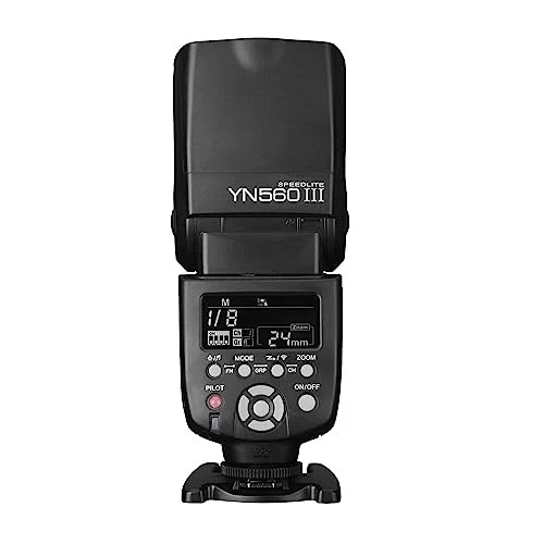 Yongnuo YN560 III Flash Speedlite GN58 2.4G Receiver for Canon Nikon Pentax - Image 2 of 4