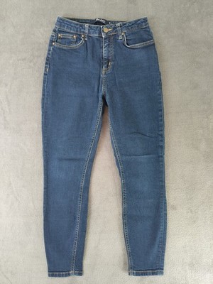 BODEN Jeans The Cropped Soho Skinny Gr. 34 L Dunkelblau Stretch Denim Damen