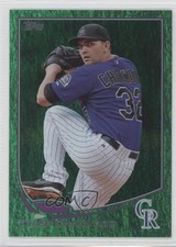 2013 Topps Emerald Foil Tyler Chatwood #544 0a1