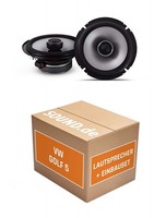 Lautsprecher Boxen Vorne Alpine S2-S65 FüR VW Golf V Paar 240W MAX